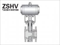 氣動活塞V型調(diào)節(jié)球閥